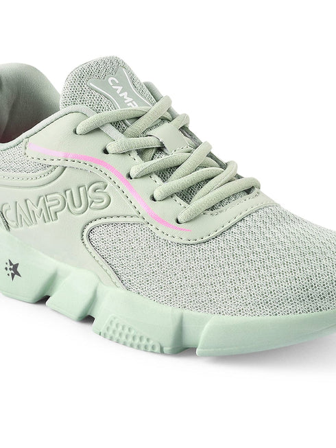 CAMP FLOR Green Women's Sneakers